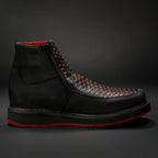 Rodeo Cartie Men's Marcoa Contemporany Phyton Western Boot–Red Venom - OriginalWestern.com