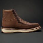Rodeo Cartie Men's Marcoa Contemporany Phyton Western Boot–Tobacco - OriginalWestern.com
