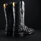 Rodeo Cartie Men”s Monster Fish Royal Pirarucu 4D Boot–Black - OriginalWestern.com