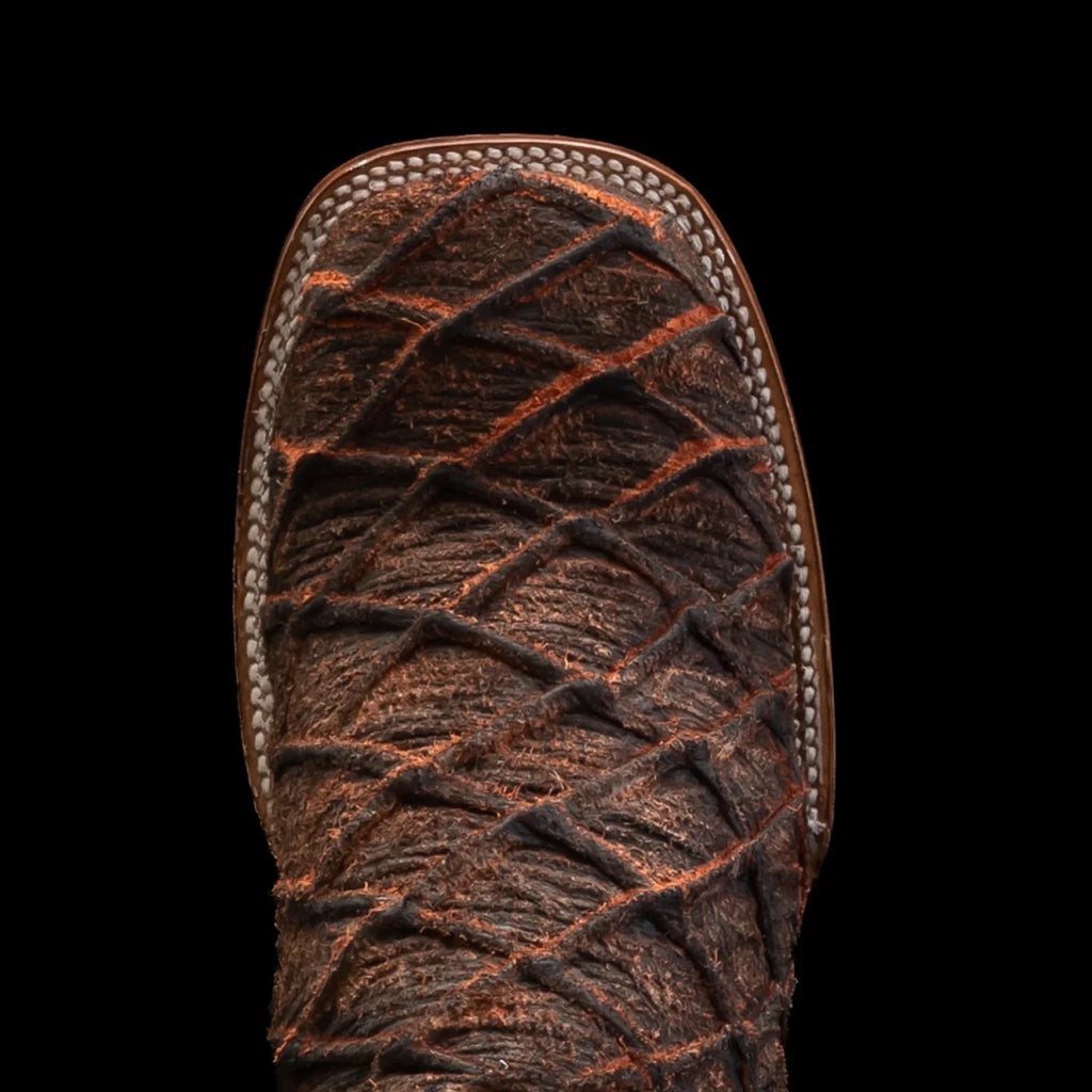 Rodeo Cartie Men”s Monster Fish Royal Pirarucu 4D Boot–Cognac - OriginalWestern.com