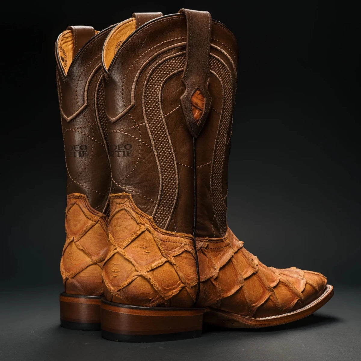Rodeo Cartie Men”s Monster Fish Royal Pirarucu 4D Boot–Oryx - OriginalWestern.com