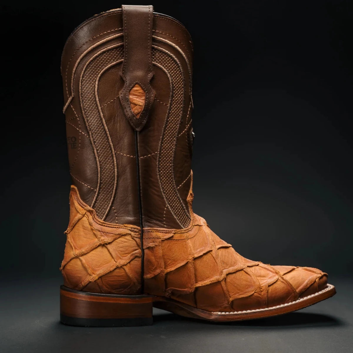 Rodeo Cartie Men”s Monster Fish Royal Pirarucu 4D Boot–Oryx - OriginalWestern.com