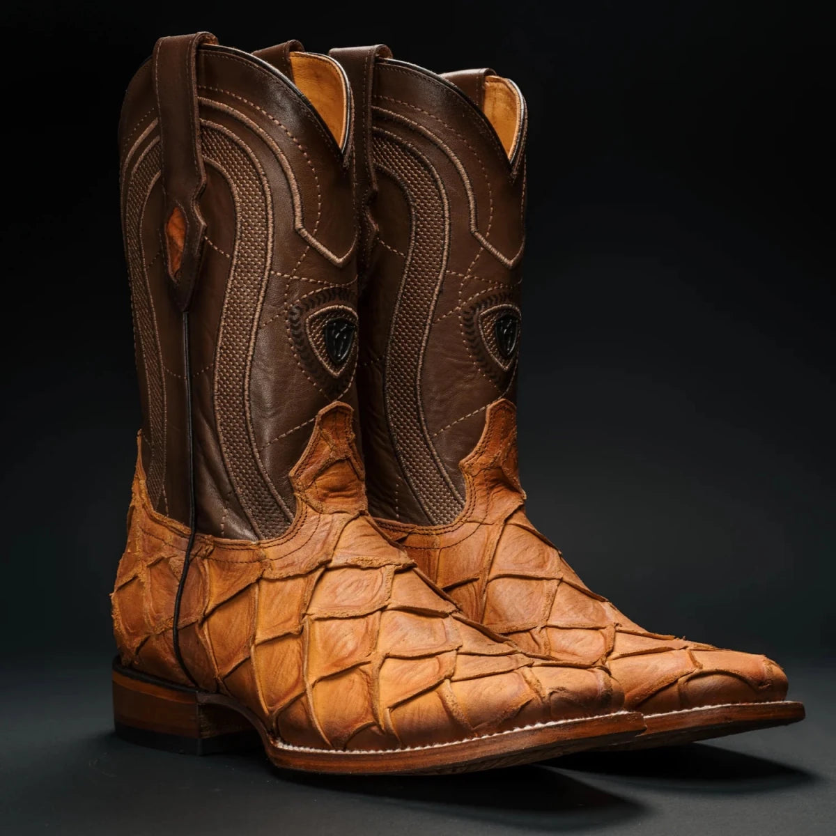Rodeo Cartie Men”s Monster Fish Royal Pirarucu 4D Boot–Oryx - OriginalWestern.com
