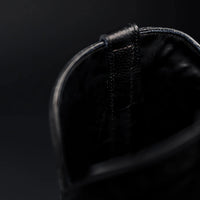 Rodeo Cartie Men”s Phyton Original Exotic Cowboy Western Boot–Black Matte - OriginalWestern.com