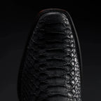 Rodeo Cartie Men's Roma Frontier Exotic Original Phyton Boots–Black - OriginalWestern.com