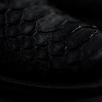 Rodeo Cartie Men's Roma Frontier Exotic Original Phyton Boots–Black - OriginalWestern.com