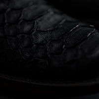 Rodeo Cartie Men's Roma Frontier Exotic Original Phyton Boots–Black - OriginalWestern.com