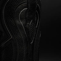 Rodeo Cartie Men”s Sierra Phyton Tribute Western Boot–Black Matte - OriginalWestern.com