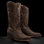 Rodeo Cartie Men”s Sierra Phyton Tribute Western Boot–Brown - OriginalWestern.com