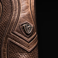 Rodeo Cartie Men”s Sierra Phyton Tribute Western Boot–Brown - OriginalWestern.com