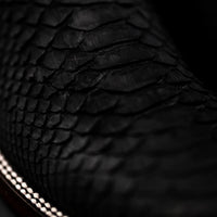 Rodeo Cartie Phyton Original Exotic Cowboy Western Boots–Black Mate - OriginalWestern.com