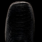 Rodeo Cartie Phyton Original Exotic Cowboy Western Boots–Black Mate - OriginalWestern.com