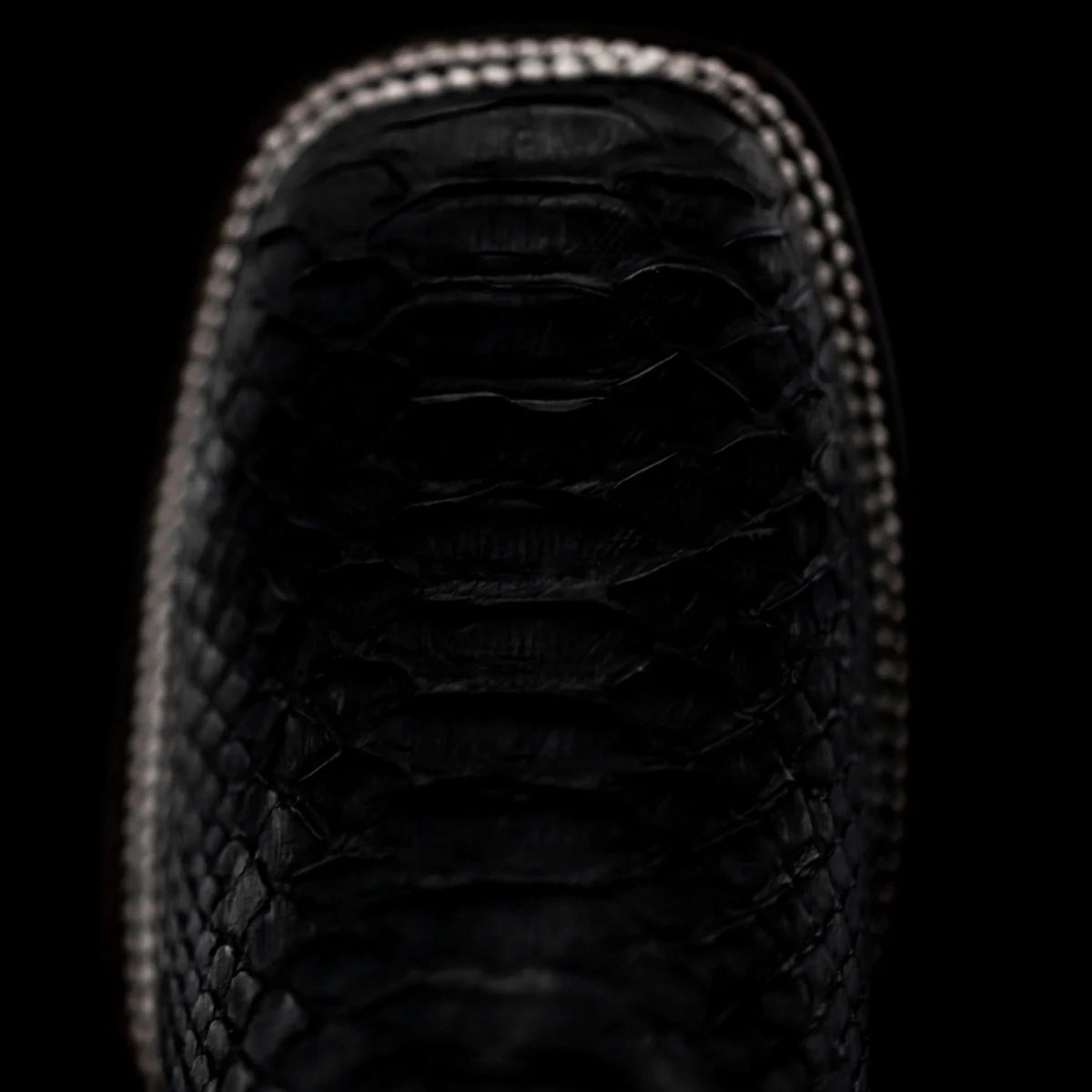 Rodeo Cartie Phyton Original Exotic Cowboy Western Boots–Black Mate - OriginalWestern.com