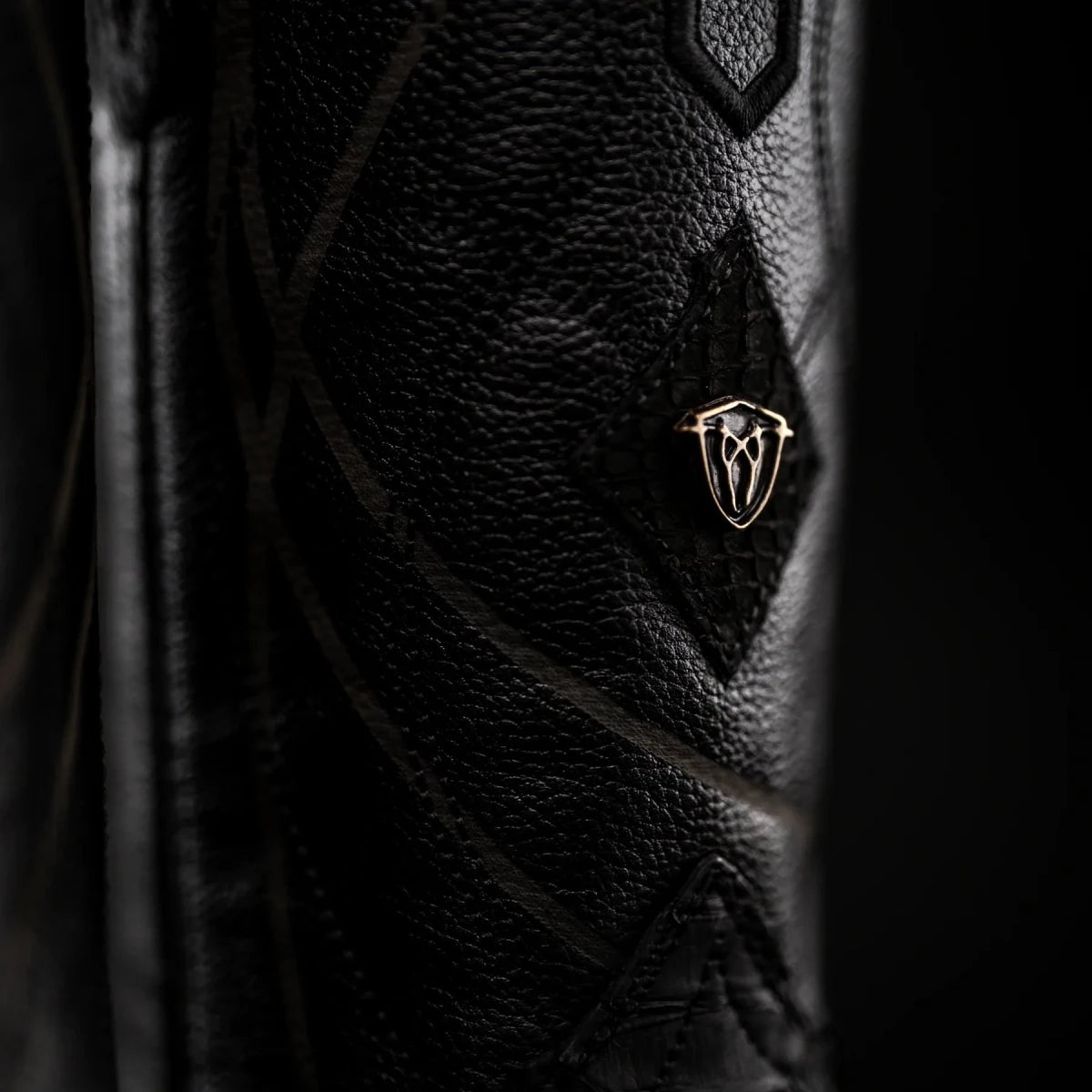 Rodeo Cartie Phyton Original Exotic Cowboy Western Boots–Black Mate - OriginalWestern.com