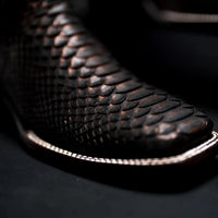 Rodeo Cartie Phyton Original Exotic Cowboy Western Boots–Shadow Gold - OriginalWestern.com