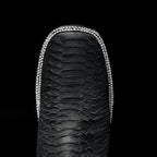Rodeo Cartie Women´s Black Mamba Phyton Tribute Square Toe Boots–Black - OriginalWestern.com