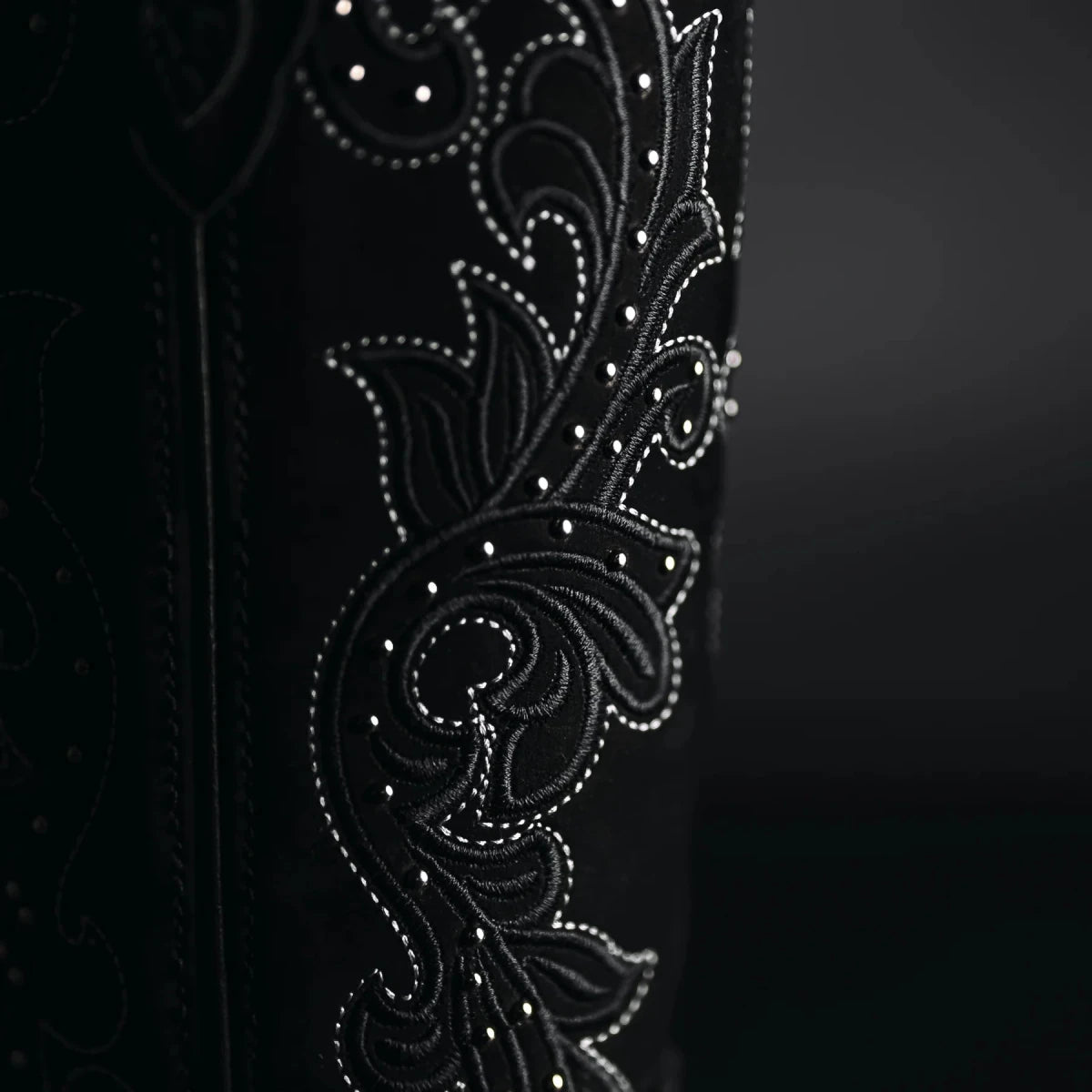 Rodeo Cartie Women´s Black Window Phyton Tribute Snip Toe Boots–Midnight - OriginalWestern.com