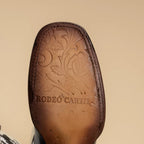 Rodeo Cartie Women´s Liz Women´s GOTHIC Womens Rodeo Boot Black and White - OriginalWestern.com