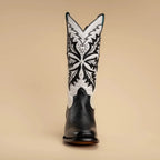 Rodeo Cartie Women´s Liz Women´s GOTHIC Womens Rodeo Boot Black and White - OriginalWestern.com
