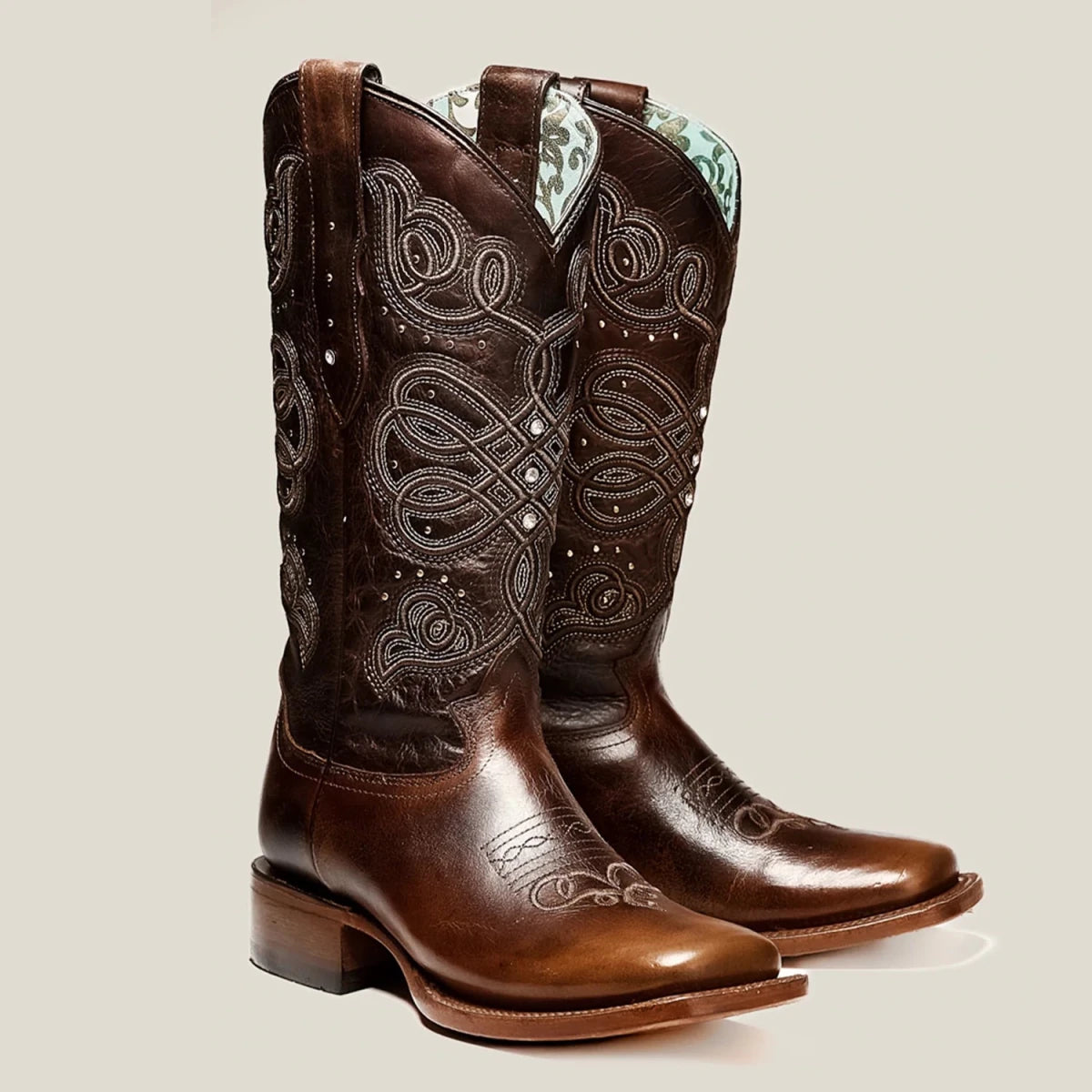 Rodeo Cartie Women´s Liz Women´s Rodeo Boots Earthly–Bronce - OriginalWestern.com