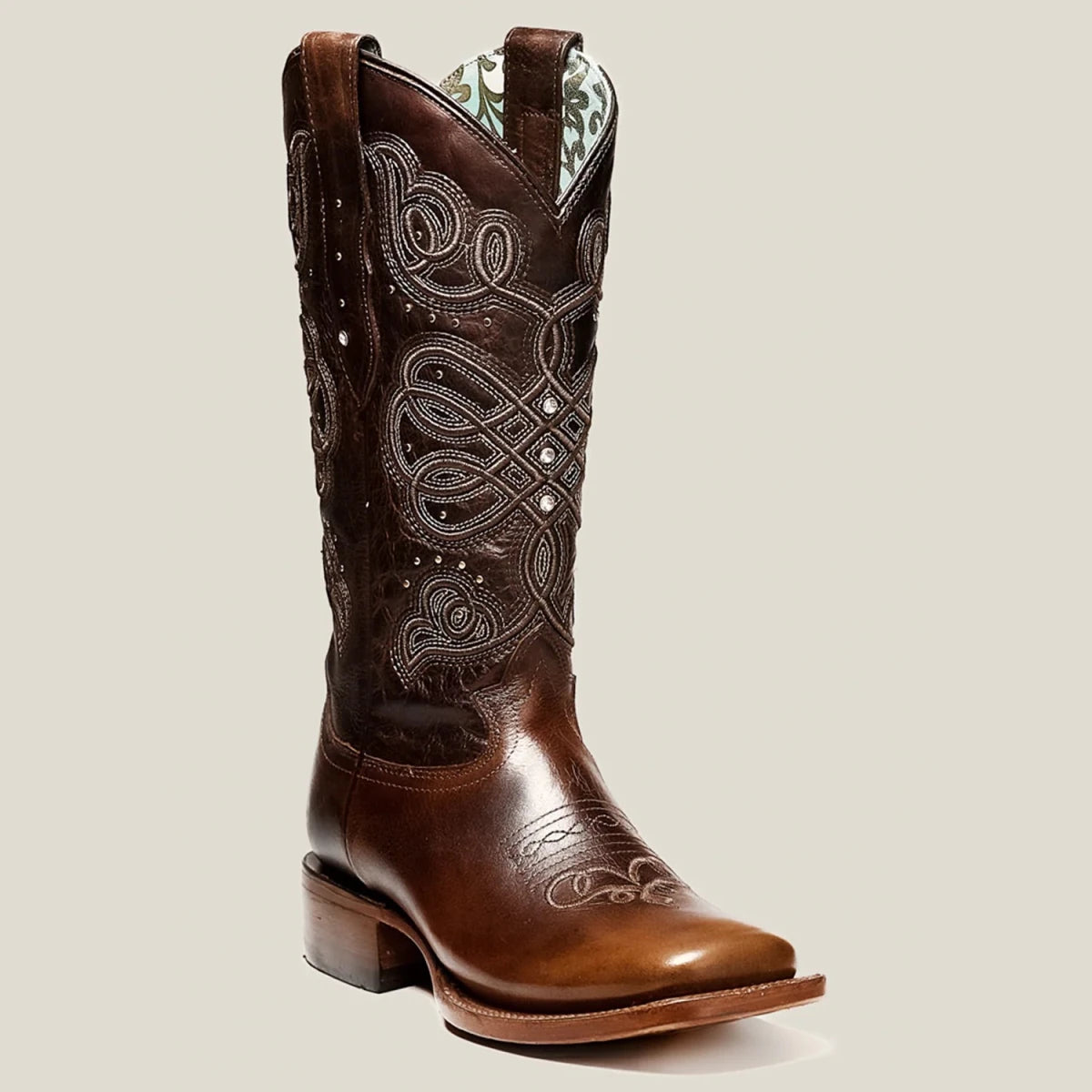 Rodeo Cartie Women´s Liz Women´s Rodeo Boots Earthly–Bronce - OriginalWestern.com