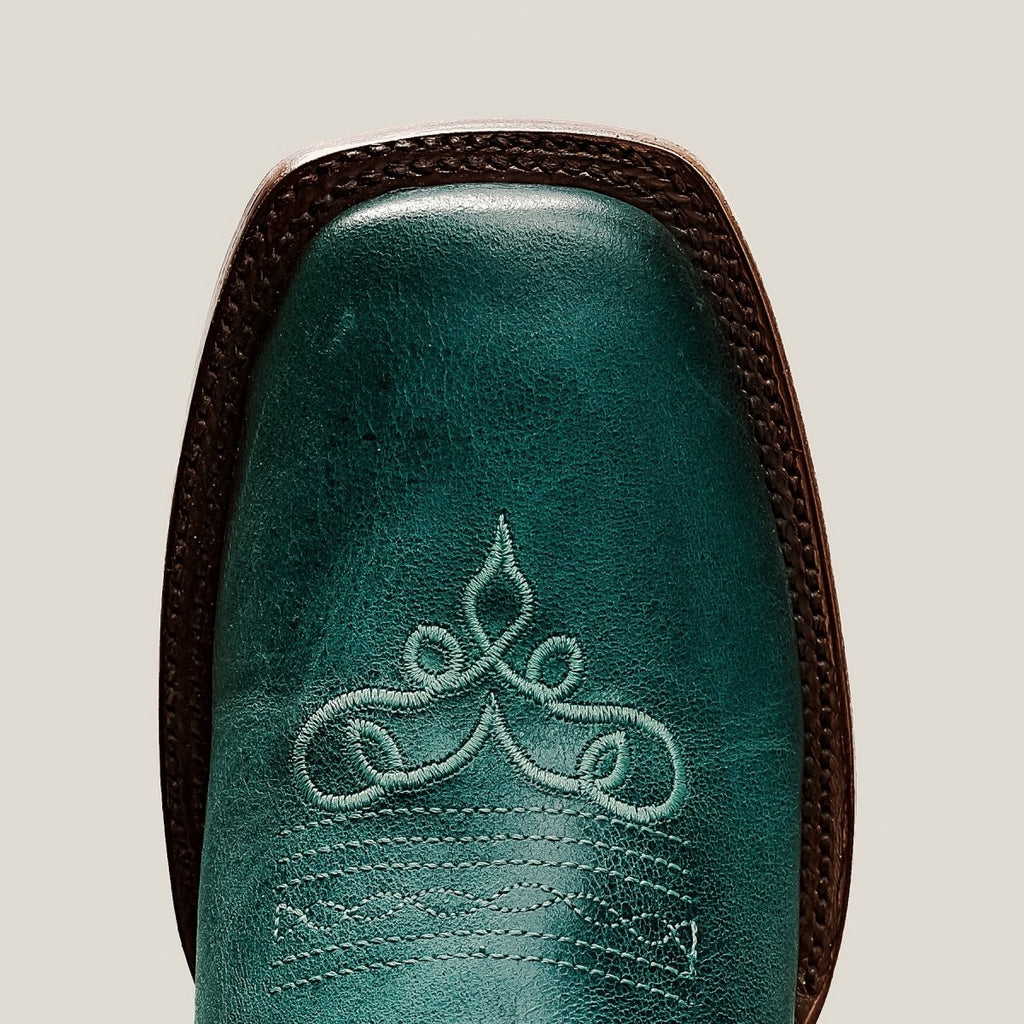 Rodeo Cartie Women´s Liz Women´s Rodeo Boots Earthly–Turquoise - OriginalWestern.com