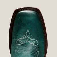 Rodeo Cartie Women´s Liz Women´s Rodeo Boots Earthly–Turquoise - OriginalWestern.com