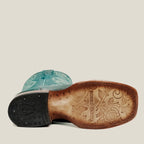 Rodeo Cartie Women´s Liz Women´s Rodeo Boots Earthly–Turquoise - OriginalWestern.com