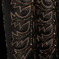 Rodeo Cartie Women´s Savage Belle Phyton Tribute Snip Toe Boot–Brown - OriginalWestern.com