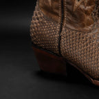 Rodeo Cartie Women´s Savage Belle Phyton Tribute Snip Toe Boot–Oryx - OriginalWestern.com