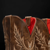 Rodeo Cartie Women´s Savage Belle Phyton Tribute Snip Toe Boot–Oryx - OriginalWestern.com