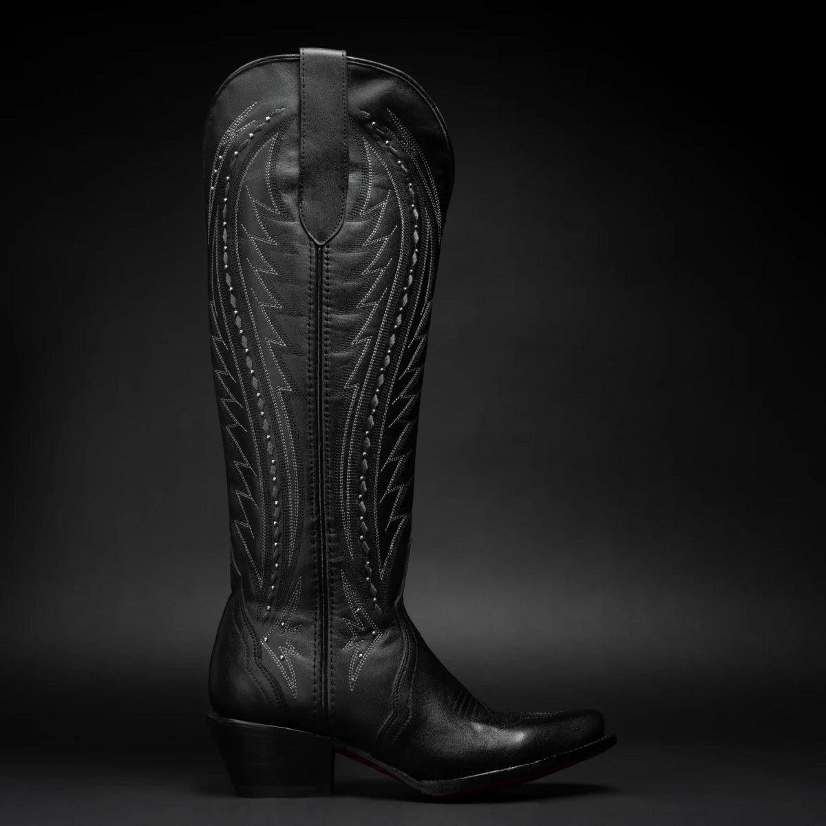 Rodeo Cartie Women´s Savage Belle Snip Toe Boots–Black - OriginalWestern.com