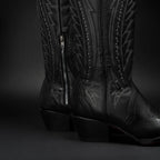 Rodeo Cartie Women´s Savage Belle Snip Toe Boots–Black - OriginalWestern.com