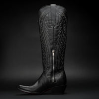 Rodeo Cartie Women´s Savage Belle Snip Toe Boots–Black - OriginalWestern.com