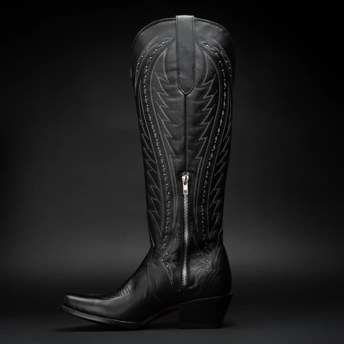 Rodeo Cartie Women´s Savage Belle Snip Toe Boots–Black - OriginalWestern.com