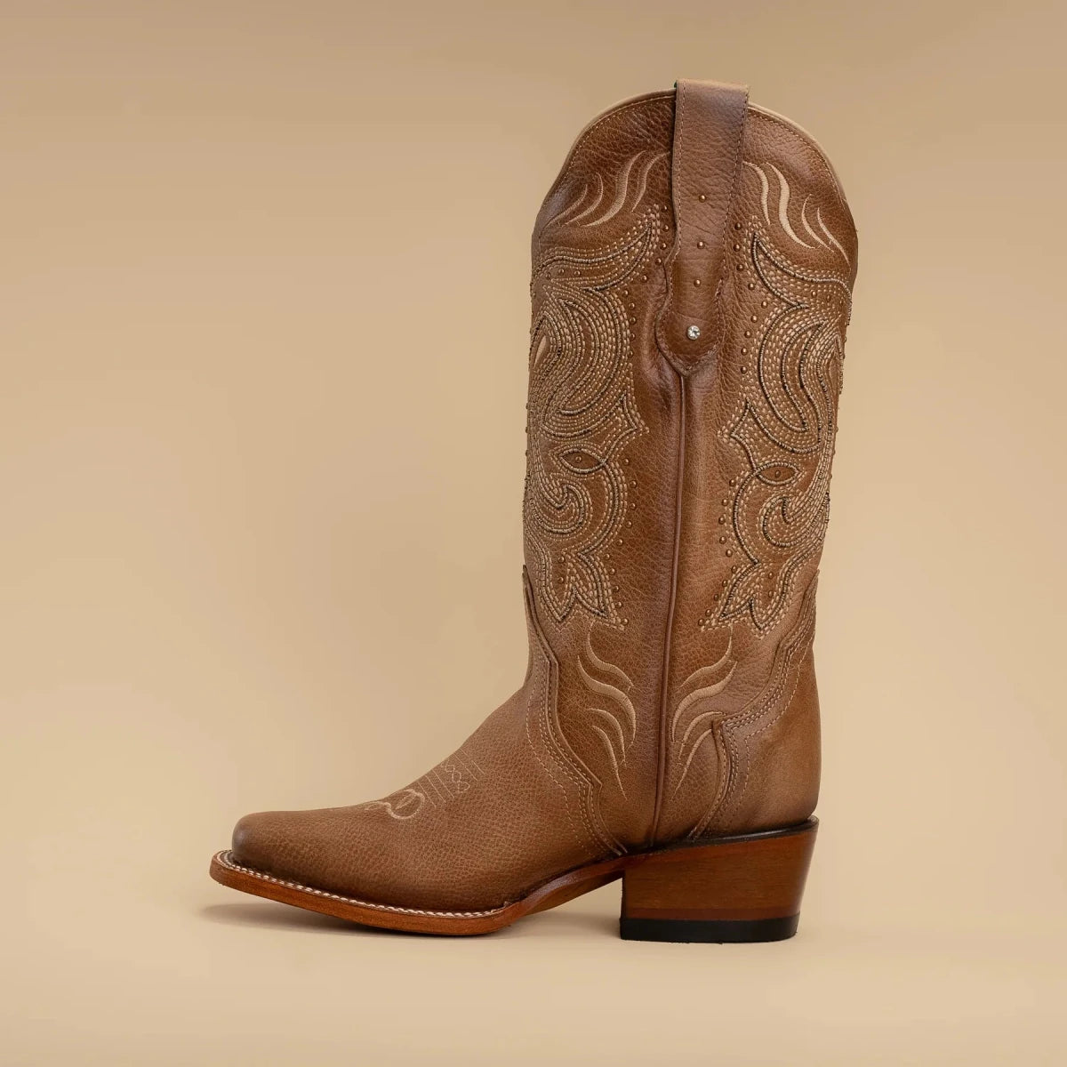Rodeo Cartie Women´s Stephanie Rodeo Boot–Mocha - OriginalWestern.com