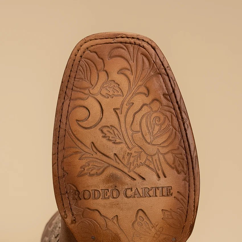 Rodeo Cartie Women´s Stephanie Rodeo Boot–Mocha - OriginalWestern.com
