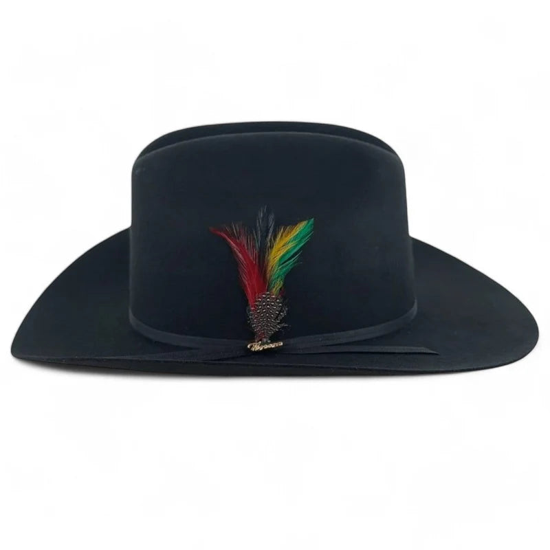 Men’s Morcon 20X Sinaloa Rancher (M-5) Style Western Cowboy Fur Felt Hat - Black