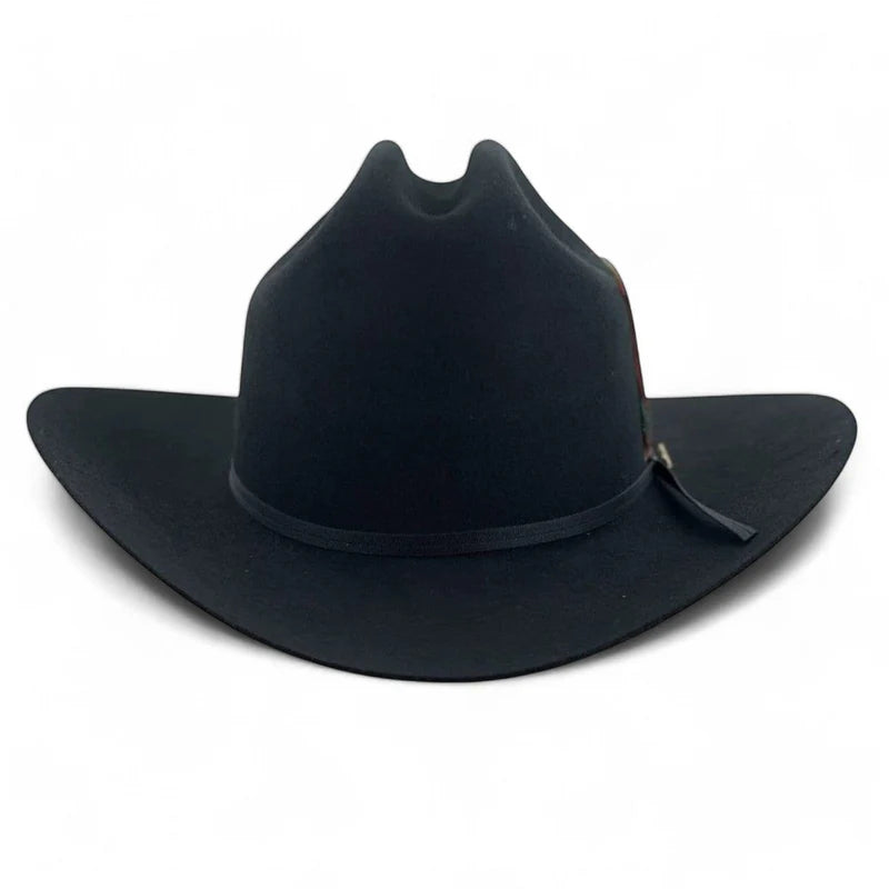Men’s Morcon 20X Sinaloa Rancher (M-5) Style Western Cowboy Fur Felt Hat - Black