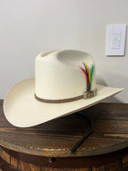 Men's Morcon 500X El Patron Sinaloa Style Western Cowboy Shantung Straw Hat