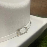 Texana Original 100X Joan Sebastian Style Western Cowboy Felt Hat-White