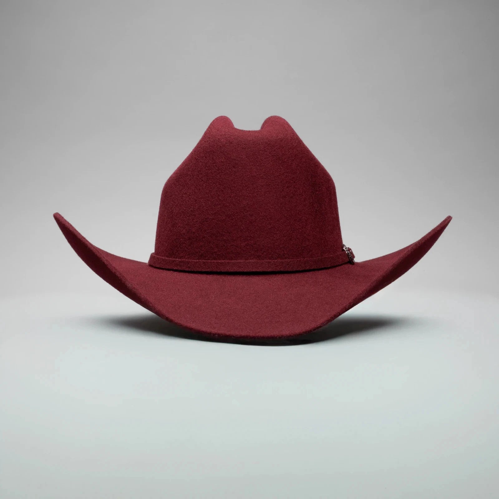 Texana 50X Sinaloa Style (50% Wool 50% Buffalo Fur) Western Cowboy Hat-Burgundy