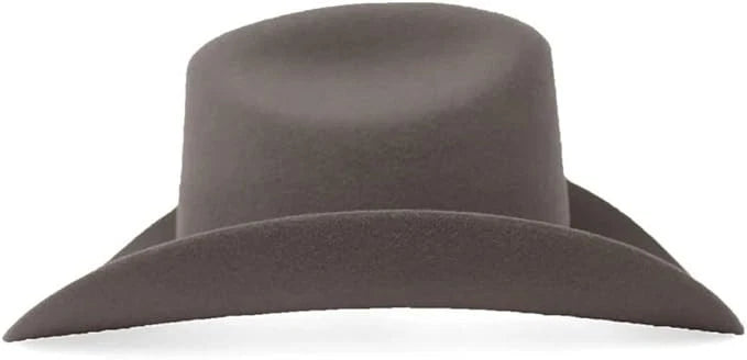 Cuernos Chuecos 6X Los Dos Carnales Style Cowboy Hat-Granite