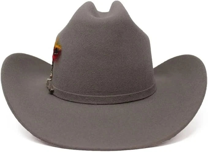 Cuernos Chuecos 6X Los Dos Carnales Style Cowboy Hat-Granite