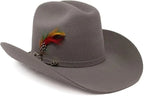 Cuernos Chuecos 6X Los Dos Carnales Style Cowboy Hat-Granite