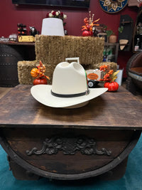 Sombrero Cuernos Chuecos 500X El Fantasma Style (Johnson) Western Straw Hat