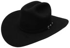 Texana Cuernos Chuecos 100X Sinaloa (Chaparral) Style Beaver Fur Felt Hat-Black