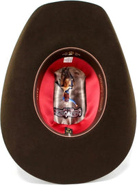 Texana Original Cuernos Chuecos 6X Oscar Style Cowboy Hat-Brown