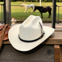 Sombrero Cuernos Chuecos 500X Sinaloa Style (Chaparral) Western Straw Hat 3"