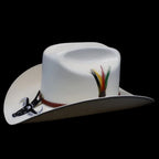 Cuernos Chuecos 300X Durango Style (Milano) Western Cowboy Shantung Straw Hat
